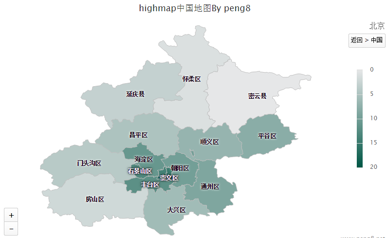 北京市地图展开详情